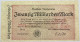 GERMANY 20 MILLIARDEN MARK 1923 REICHSBAHN #alb010 0031 - 20 Mrd. Mark