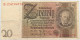 GERMANY 20 MARK 1929 #alb015 0013 - 20 Mark