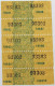 GERMANY BROTKARTE RATION CARD BREAD #alb020 0117 - Other & Unclassified