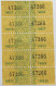 GERMANY BROTKARTE RATION CARD BREAD #alb020 0087 - Sonstige & Ohne Zuordnung