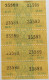 GERMANY BROTKARTE RATION CARD BREAD #alb020 0099 - Andere & Zonder Classificatie