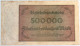 GERMANY 500000 MARK 1923 #alb066 0535 - 500000 Mark