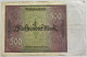 GERMANY 500 MARK 1922 #alb010 0079 - 500 Mark