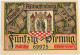 GERMANY 50 PFENNIG ASCHAFEFENBURG #alb003 0481 - Andere & Zonder Classificatie