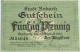 GERMANY 50 PFENNIG 1920 RODACH #alb003 0271 - Autres & Non Classés