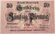 GERMANY 50 PFENNIG 1918 BAYREUTH #alb003 0451 - Autres & Non Classés