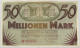 GERMANY 50 MILLIONEN MARK WETZLAR #alb004 0259 - 50 Mio. Mark