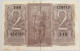 ITALY 2 LIRE 1939 #alb012 0029 - Other & Unclassified