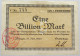 GERMANY WEIMAR BILLION MENGEN 19123 #alb011 0149 - 1 Billion Mark