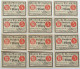 GERMANY WEIMAR LOT 5 PFENNIG 1920 DARMSTADT 12PC #alb006 0059 - Otros & Sin Clasificación