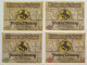 GERMANY WEIMAR NOTGELD 4 PC STUTTGART #alb012 0361 - Otros & Sin Clasificación