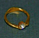 C86 Bijoux Ancien - Bague Avec Brillant - Rings