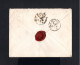 K179-PORTUGAL-OLD COVER LISBOA To GENOVA (italy) 1884.Envelope PORTUGAL.Brief - Storia Postale