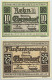 COLLECTION BANKNOTES NOTGELD GERMANY EBERSDORF 2pc #alb067 0495 - Sammlungen & Sammellose