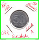( GERMANY DDR ) AÑO 1971 REPUBLICA DEMOCRATICA DE ALEMANIA ( DDR ) MONEDAS DE 50 PFENNING ALUMINIO - DE 23 mm. - 50 Pfennig