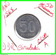 ( GERMANY DDR ) AÑO 1968 REPUBLICA DEMOCRATICA DE ALEMANIA ( DDR ) MONEDAS DE 50 PFENNING ALUMINIO - DE 23 mm. - 50 Pfennig