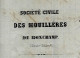Delcampe - 1874 De Ronchamp  (Haute Saone) Sté Des Houillères Timbre Cérès Oblit. Gros Ch.   Pour Peugeot à Audincourt Doubs - 1800 – 1899