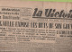 LA VICTOIRE 24 11 1945 - DE GAULLE - PROCES DE NUREMBERG - AMBROISE CROIZAT - CONSTITUANTE - LONDRES - - Informations Générales