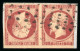 1853, Empire Non Dentelé 1 Franc Carmin Y&T N°18b Tête-bêche - 1853-1860 Napoléon III