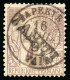 1893, Alphée Dubois, Y&T N°9a O 4 Centimes Lilas-brun - Autres & Non Classés