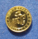 COIN MONACO 10 CENT 2001 CAVALIERE PRINCIPE RANIERI III ISSUE 1 ISSUED 300000 - Monaco