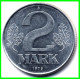 GERMANY DDR ) REPUBLICA DEMOCRATICA DE ALEMANIA (DDR) 2 MONEDAS DE 200 -DM AÑO 1975 -  MONEDAS ALUMINIO - 27 mm.EMBLEMA - 2 Marchi