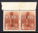 SOUTH AFRICA - 1941 4d GUN ARTILLARY HORIZONTAL PAIR MOUNTED MINT MM * SG 92 (2 SCANS) - Ungebraucht