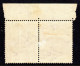 SOUTH AFRICA - 1941 4d GUN ARTILLARY HORIZONTAL PAIR MOUNTED MINT MM * SG 92 (2 SCANS) - Ungebraucht