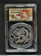 China 2024 Zodiac Dragon Year Commemorative Medal Lucky  Coin Plating  Silver - China