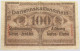 LITHUANIA OCCUPATION 100 MARK 1918 #alb011 0151 - Lituania