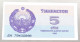 UZBEKISTAN 5 SUM 1992 TOP #alb051 1787 - Uzbekistan