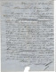 1870  Vins D’Espagne  L.MERCK  STRASBOURG  Bas Rhin  Timbre Empire Oblit. Gr.ch. 3465 Pour Court De Payen à Marseille - 1800 – 1899