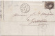 34577# BELGIQUE LEOPOLD MEDAILLON N° 10 LETTRE Obl 68 LA LOUVIERE 1863 Pour GOSSELIES - 1849-1865 Medallones (Otros)