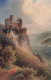 ALLEMAGNE - Burg Rheinstein - Lac - Château - Tableau - Carte Postale Ancienne - Sonstige & Ohne Zuordnung