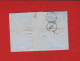 1859 ENTETE ACHILLE BLAY Paris Timbre Empire Oblit. Cachets Postaux Paris Et Beziers - 1849-1876: Période Classique