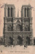FRANCE - Paris - Notre-Dame - Façade - Animé - Carte Postale Ancienne - Notre Dame Von Paris
