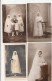 Lot De 5 Cartes-photos Studio De Communiantes, Missel En Main - Hommes