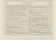 Titre De 1874 - Cie Anonyme Du Chemin De Fer De Lille à Valenciennes Et Ses Extensions - - Chemin De Fer & Tramway