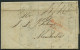 HAMBURG VORPHILA 1817, HAMBURG.,roter L2 Mit Turm Auf Brief Nach Manchester, Rückseitiger Transitstempel, Feinst - Andere & Zonder Classificatie