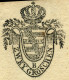 SACHSEN Sachsen 1826, Postvorschussbrief, Stempelpapier Von Rosswein Ins Nahegelegene Waldheim. Entwertet Mit Dem Zacken - Préphilatélie