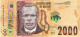 MALAWI NEW TYPE OCTOBER 2021 NLP (B164a) 2000  KWACHA 1.10.2021 #CV (issued 24.2.2022 )     UNC. - Malawi