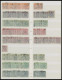 Delcampe - WÜRTTEMBERG 101-188 O,BrfStk , 1875-1923, Dienstmarken I, Gut Sortierte Reichhaltige Dublettenpartie Von über 1200 Werte - Sonstige & Ohne Zuordnung