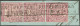 NDP 13b BrfStk, 1869, 1/4 Gr. Bräunlichlila Im Senkrechten Dreierstreifen, R2 PUPPEN, Prachtbriefstück - Autres & Non Classés