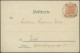 KIEL A 10 BRIEF, COURIER: 1898, 3 Pf. Stadtwappen, Eng Schraffierter Grund, Auf Ansichtskarte Kreuzer Kaiserin Augusta K - Private & Lokale Post