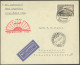Dt. Reich 458 BRIEF, 1931, 4 RM Polarfahrt Auf Polarfahrtbrief, Stempel FRIEDRICHSHAFEN, Prachtbrief, Fotoattest Schlege - Sonstige & Ohne Zuordnung