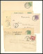 Delcampe - SAMMLUNGEN O,BrfStk,Brief , 1875-1900, Reichhaltiger Sammlungsteil Pfe., Pf. Und Adler, Insgesamt 134 Werte Und 12 Beleg - Andere & Zonder Classificatie