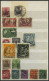 SAMMLUNGEN A.105-337 O, BrfStk, 1919-23, Gestempelte Sammlung Von 99 Verschiedenen Meist Kleineren Werten Inflation Im E - Gebruikt
