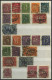 SAMMLUNGEN A. 99-337 O,BrfStk , 1916-23, Gestempelte Sammlung Von 217 Verschiedenen Meist Kleineren Werten Inflation Im  - Used Stamps