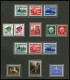 SAMMLUNGEN , 1933-45, Ungebrauchte Sammlung Dt. Reich, Bis Auf Die Blocks Komplett Im Alten Album, Fast Nur Prachterhalt - Used Stamps