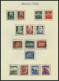 SAMMLUNGEN O, 1933-45, Bis Auf Chicagofahrt, Bl. 2, 3, 5/6 Und 9 In Den Hauptnummern Komplette Sammlung Bis 1944, Mit Ei - Gebraucht